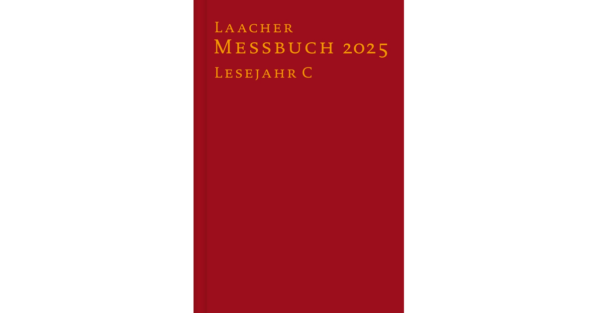 Laacher Messbuch LJ C 2025 Gebunden